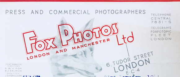 Updated: Photographers and Press Photo Agency letters
