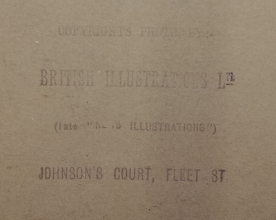 Copyright and agency history: British Illustrations Ltd
